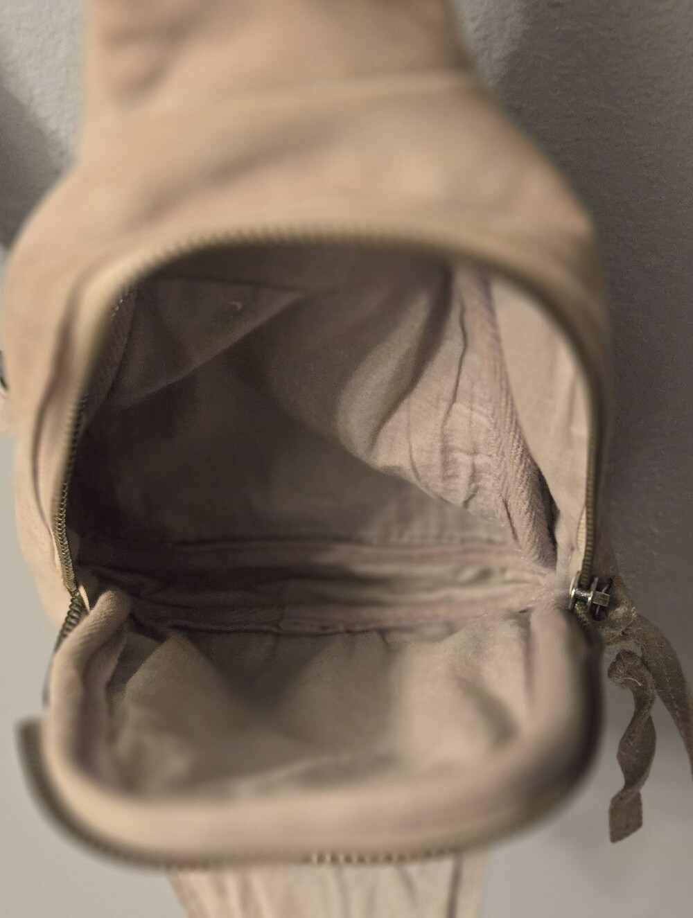 Free People Neutral Beige Crossbody Sling Bag - Picture 9 of 10